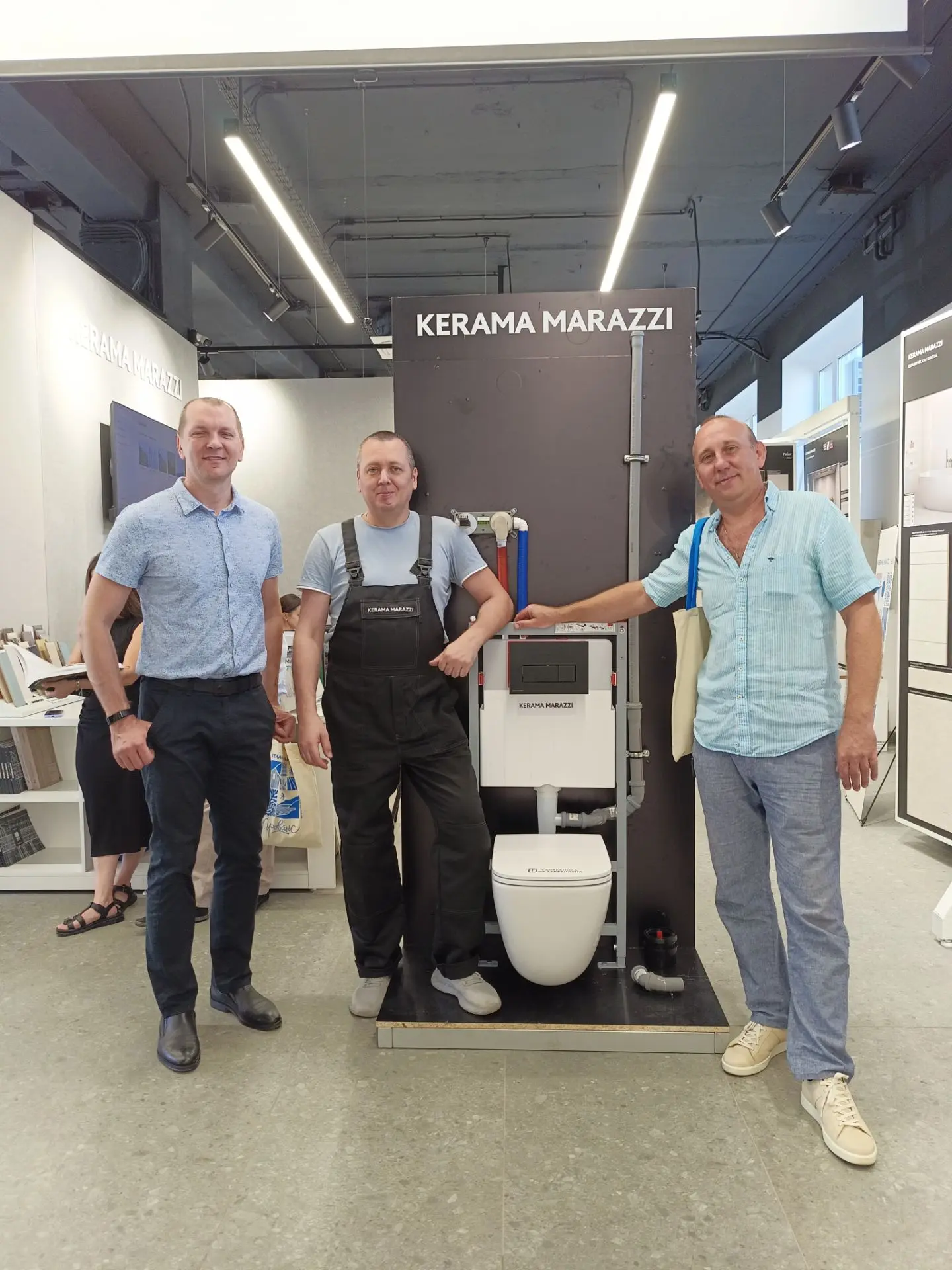 🔝 Классное мероприятие прошло 13 августа в Keramma Marazzi на Нансена 105А