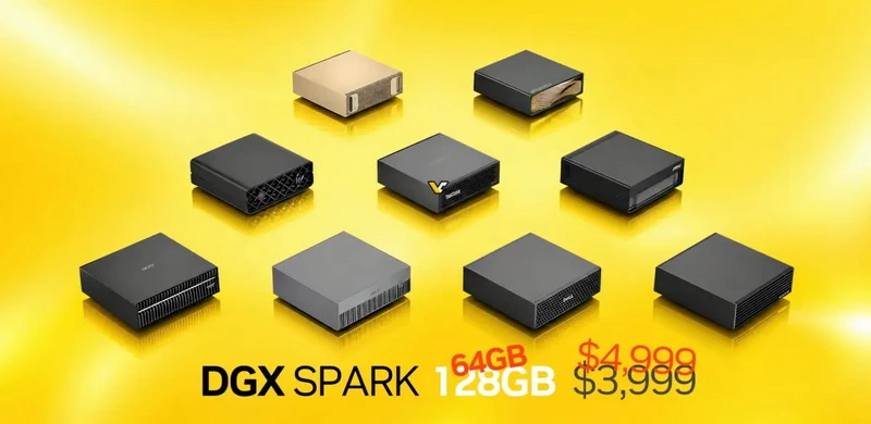 📌 Nvidia представила мини-ПК DGX Spark с урезанной вдвое памятью — и формально он доро...