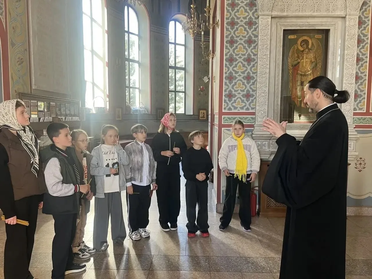 В Солнцевском храме прошла экскурсия для учеников | Портал Солнцево https://solncewonew...