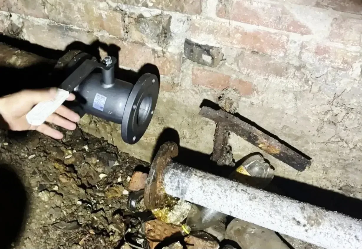 🔧Замена вводной задвижки по адресу: Товарная, 7