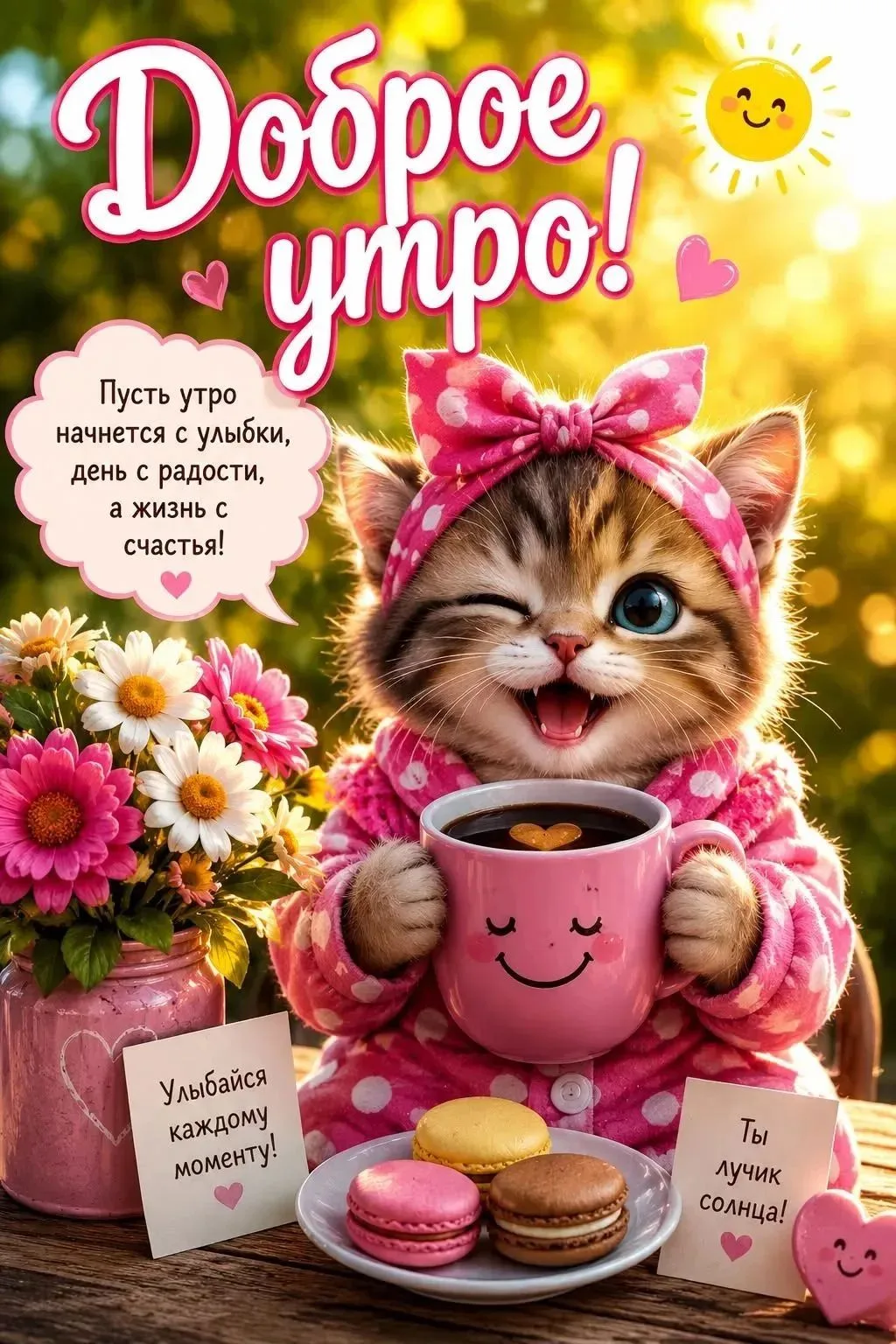 🐱 С добрым утром, котик!
