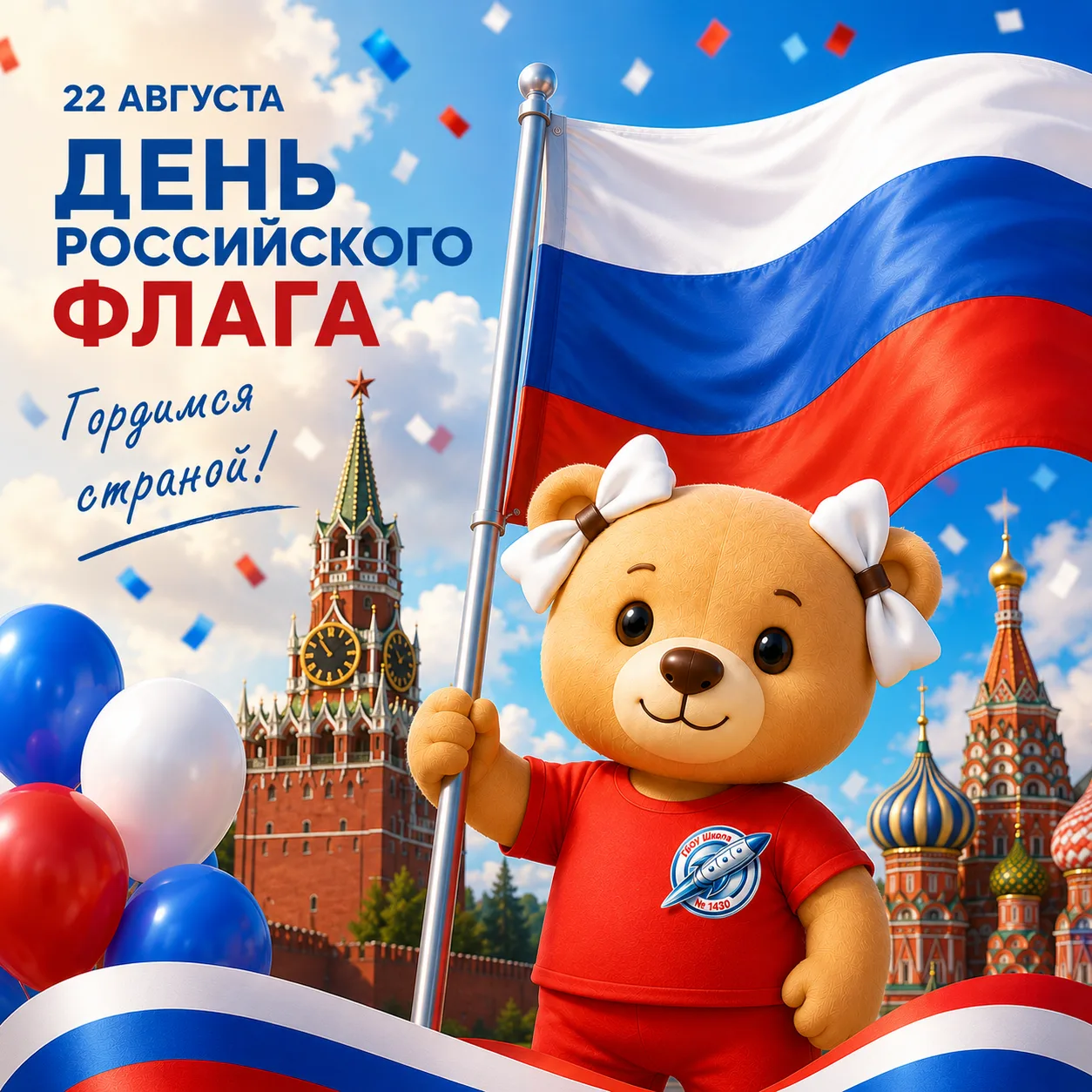 🇷🇺 С Днём Государственного флага Российской Федерации!