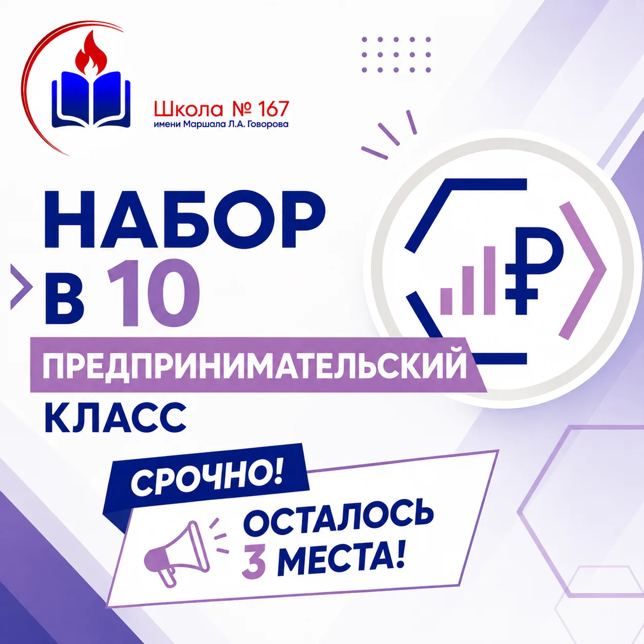 🚨 СРОЧНАЯ НОВОСТЬ! ОСТАЛОСЬ ВСЕГО 3 МЕСТА В 10 ПРЕДПРИНИМАТЕЛЬСКОМ КЛАССЕ!