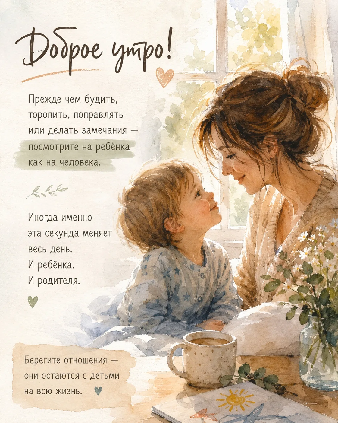 Доброе утро.