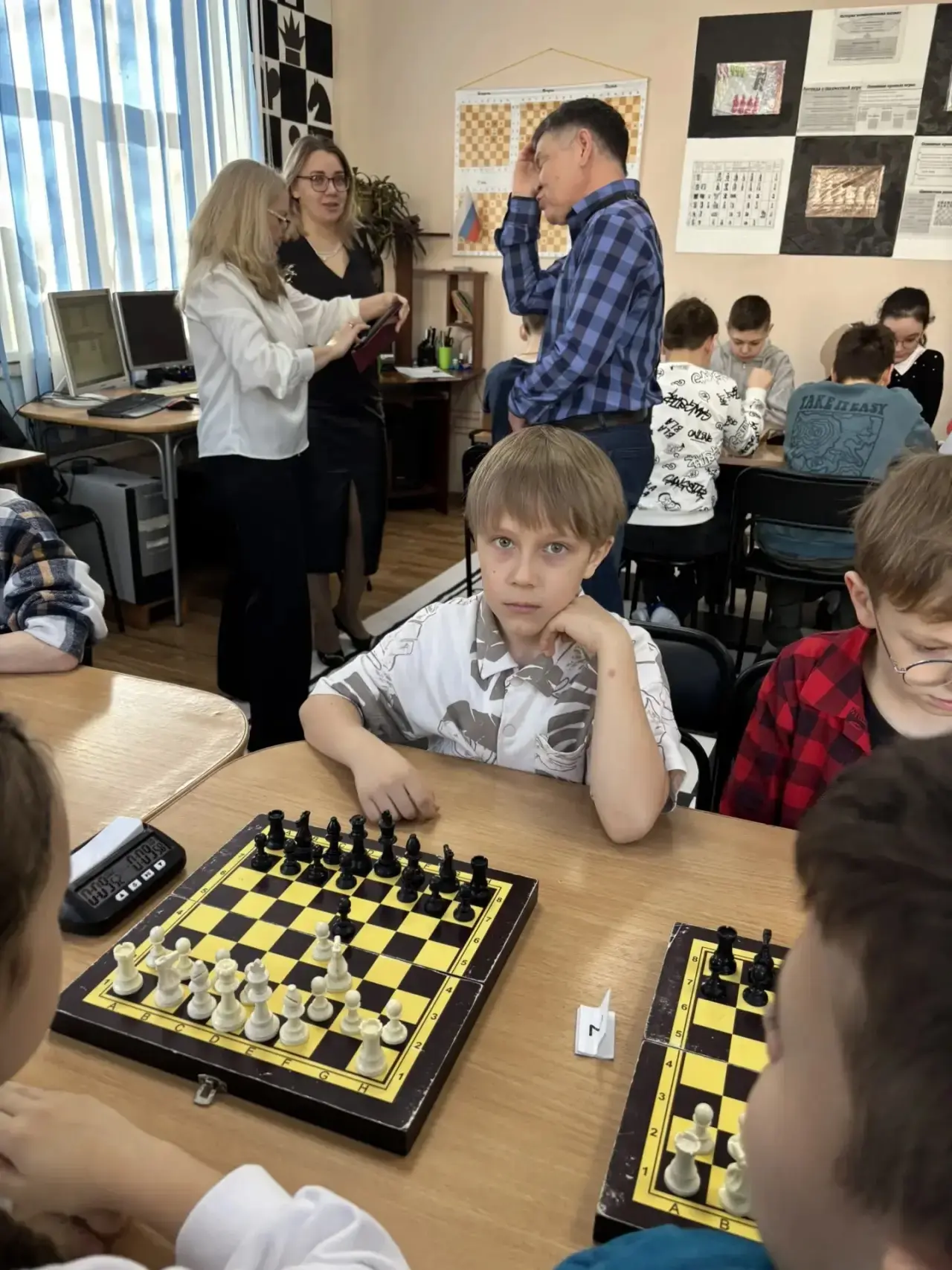 ♟️ Наши шахматисты — молодцы!   Дорогие друзья!  С радостью сообщаем об успехах наших учеников на V 
