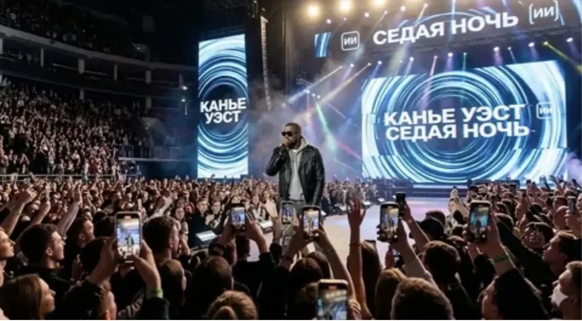 Создатель ИИ-кавер «Седая ночь» в исполнении Канье Уэста не получил от релиза ни копейки.    Автор н