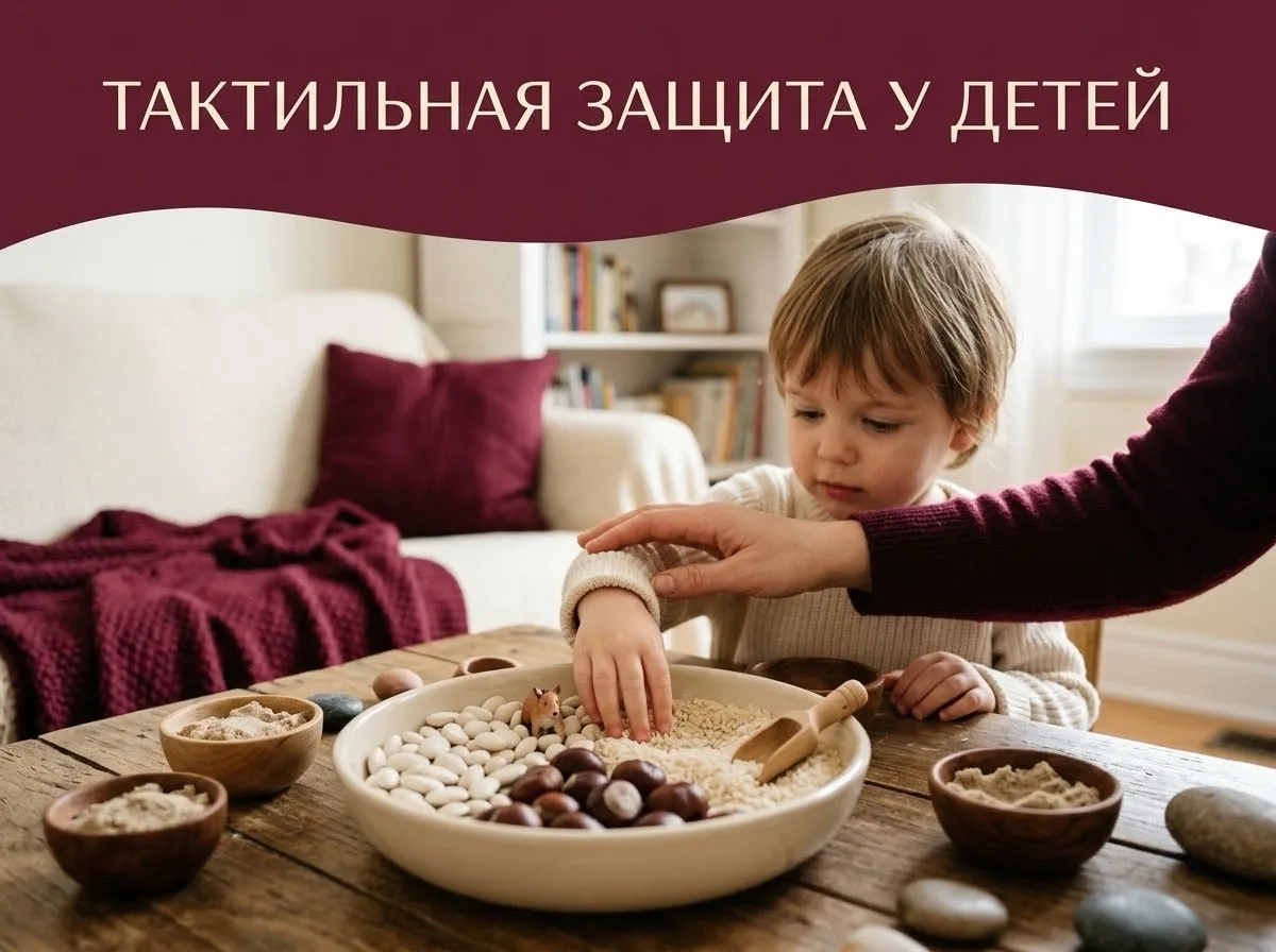 Ваш малыш отдергивает руки от пластилина, плачет при виде пальчиковых красок или паниче...