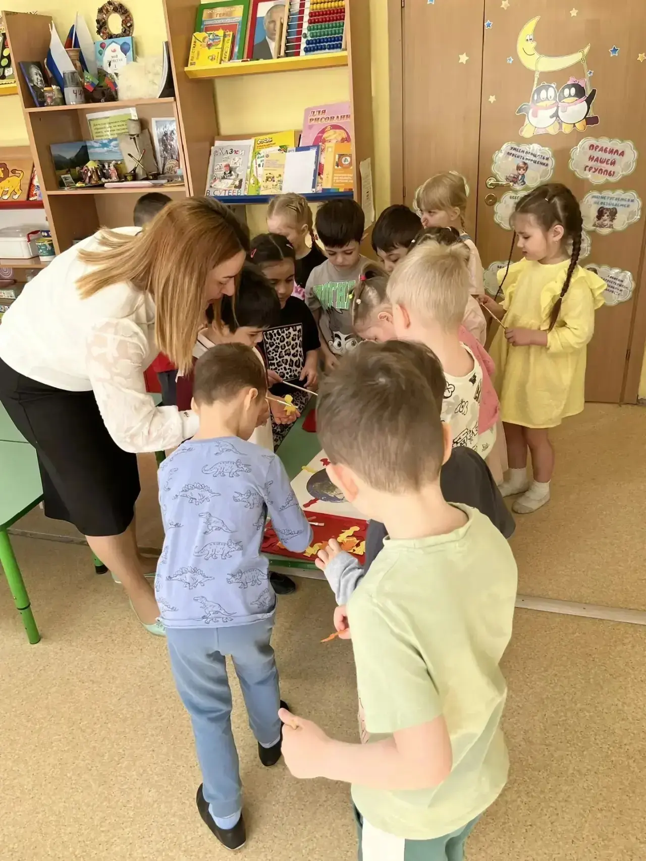 В дошкольном отделении «Улыбка» Видновской гимназии 22 апреля прошёл День открытых дверей для родите