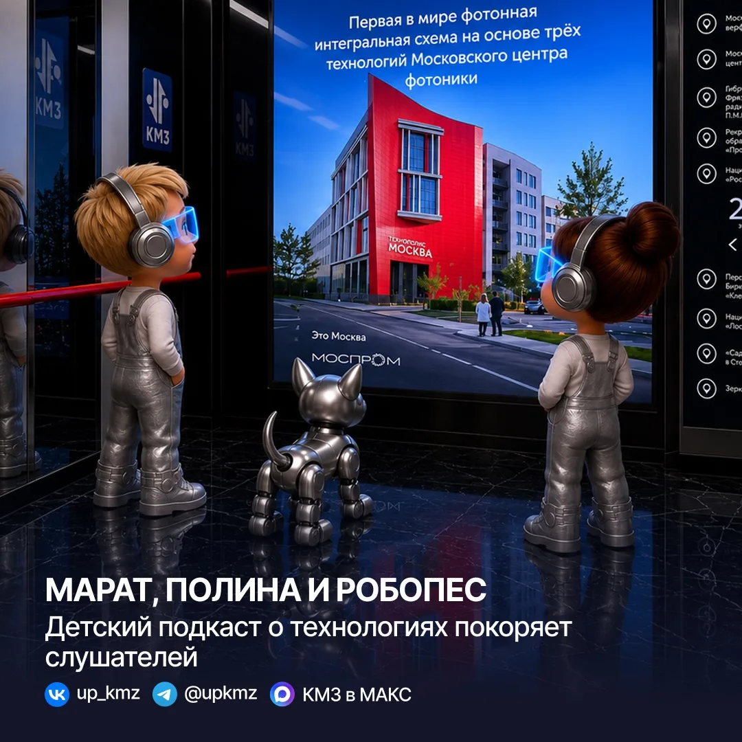Приключения Марата, Полины и Робопса — герои зовут в будущее!