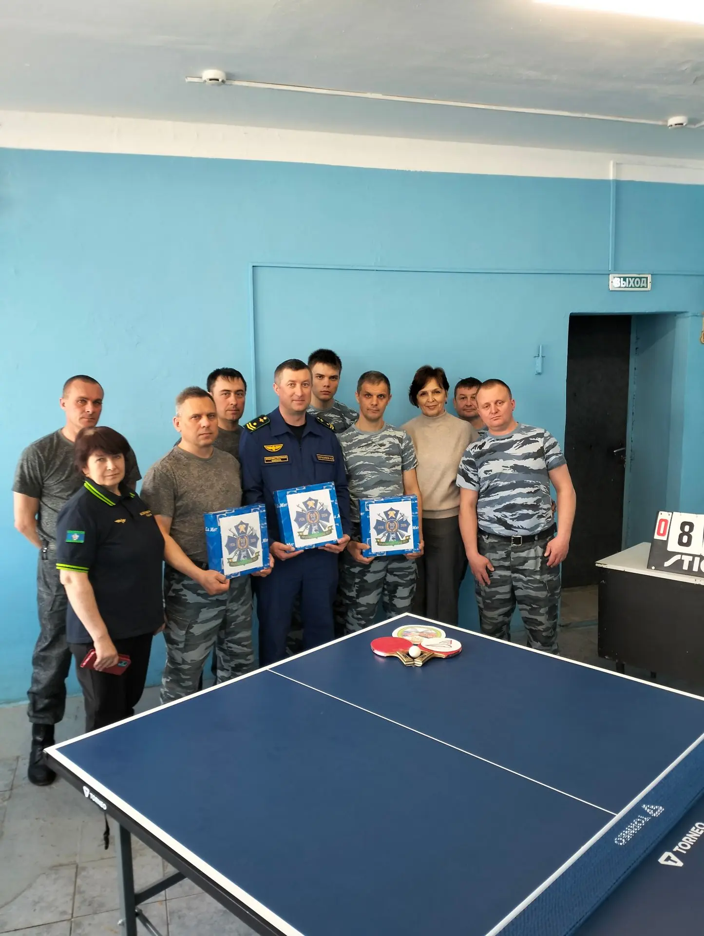 Турнир к 90-летию  🏓 В честь 9⃣0⃣-летия Муромского отряда филиала ведомственной охраны на Горьковско