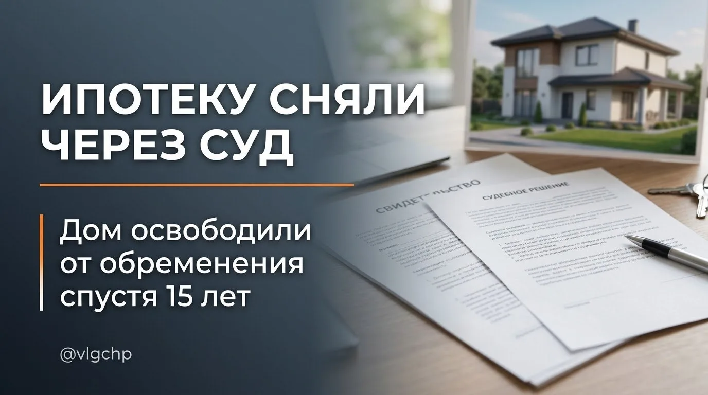 🏠 Жители Фролово смогли снять ипотечное обременение с дома спустя 15 лет после покупки.