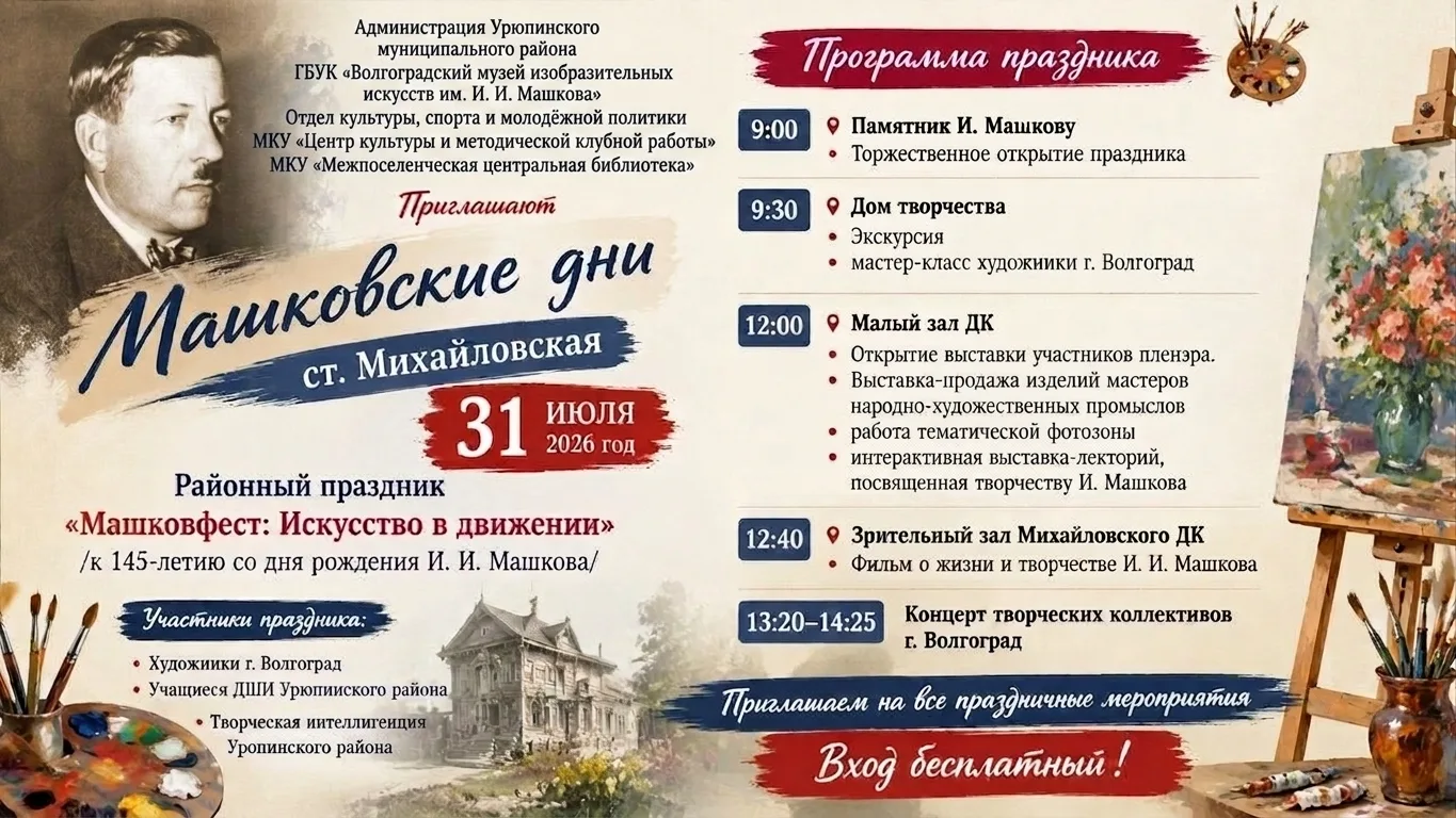 🎨 Машковфест: Искусство в движении