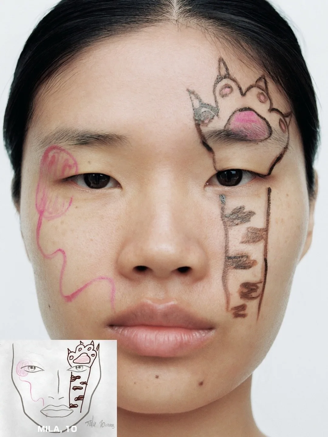 🎨 Перед вами замечательная инициатива «Draw Me A Face» – проект, где детская фантазия встретилась с