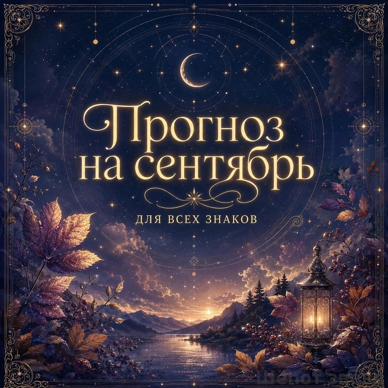 ✨ Прогноз на сентябрь для каждого знака