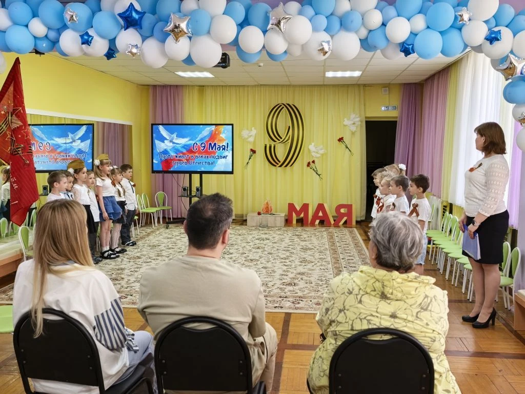 🕊В преддверии 9 мая, в детском саду прошли мероприятия, посвященные 81 годовщине Победы в Великой О