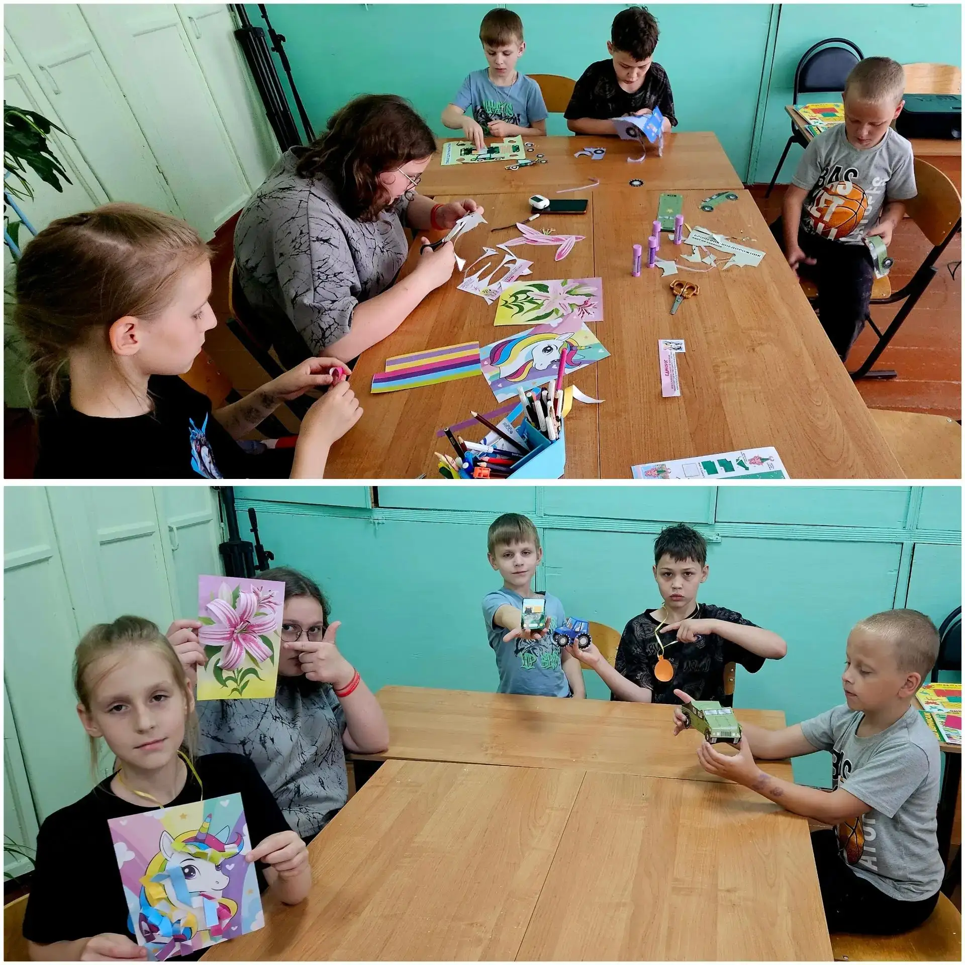 📢 Сегодня в нашем школьном лагере прошёл тематический день, объединивший народные трад...