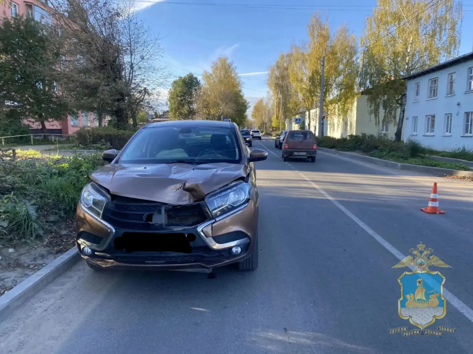 80-летний водитель сбил ребёнка в Нерехте