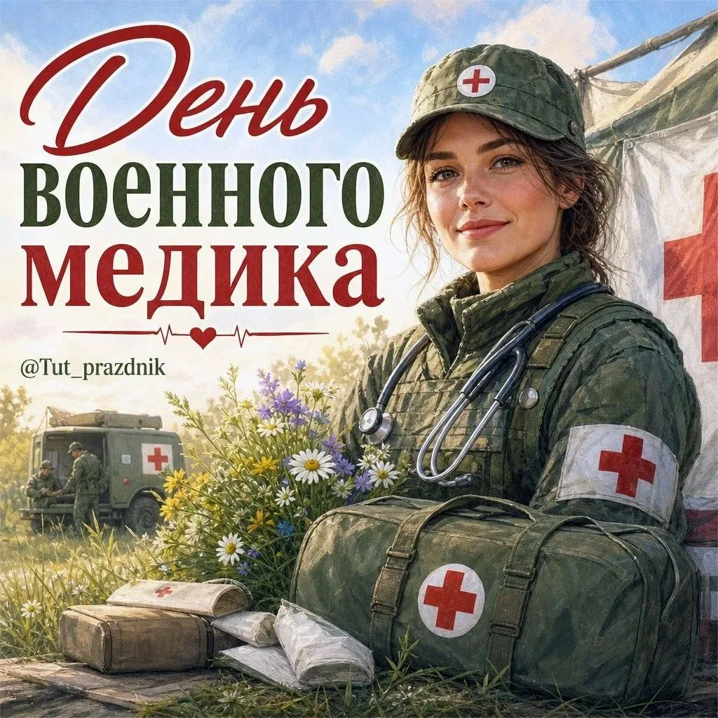 🩺 28 августа — День военного медика