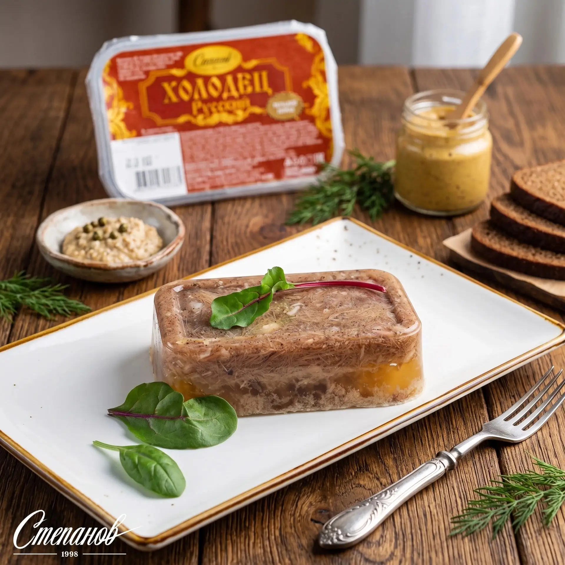 Русский холодец: вкус традиций и сила коллагена 🌿