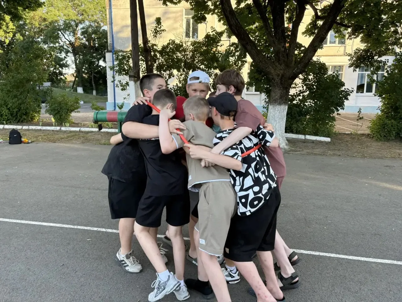🔆На летней пришкольной площадке «Страна Чудес»МБОУ СОШ 6 им. Ю. А. Гагарина Кавказског...