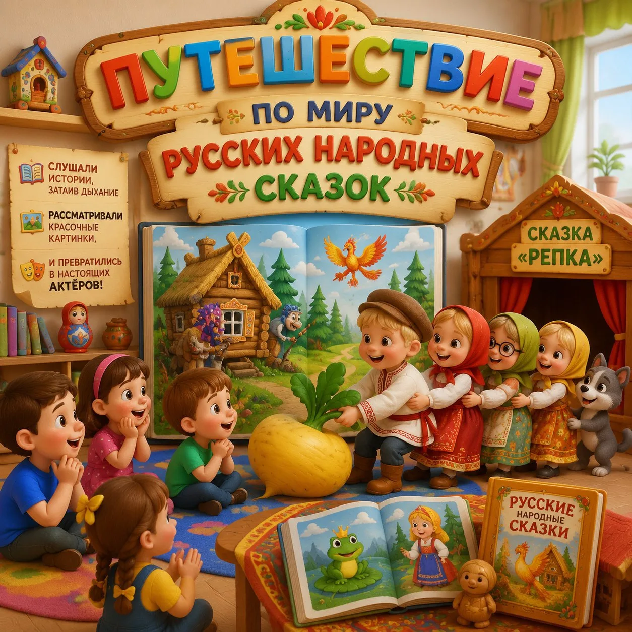 Читайте сказки детям 
Впитают пусть добра. 
Любовью вам ответят, 
Когда, придет пора…
📚Сегодня в гр