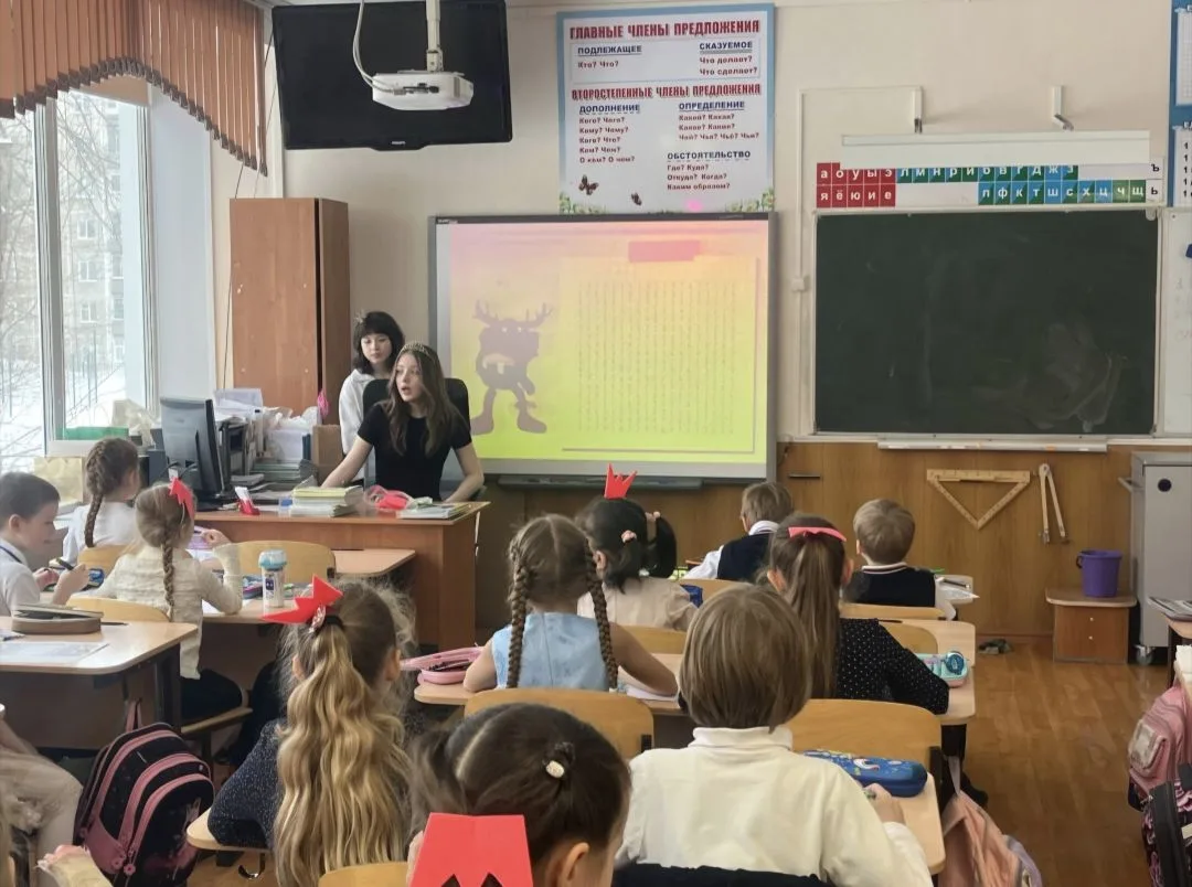 В гимназии – весна! 🌷  Активисты нашей гимназии вместе с советником директора по воспитанию, Похабов
