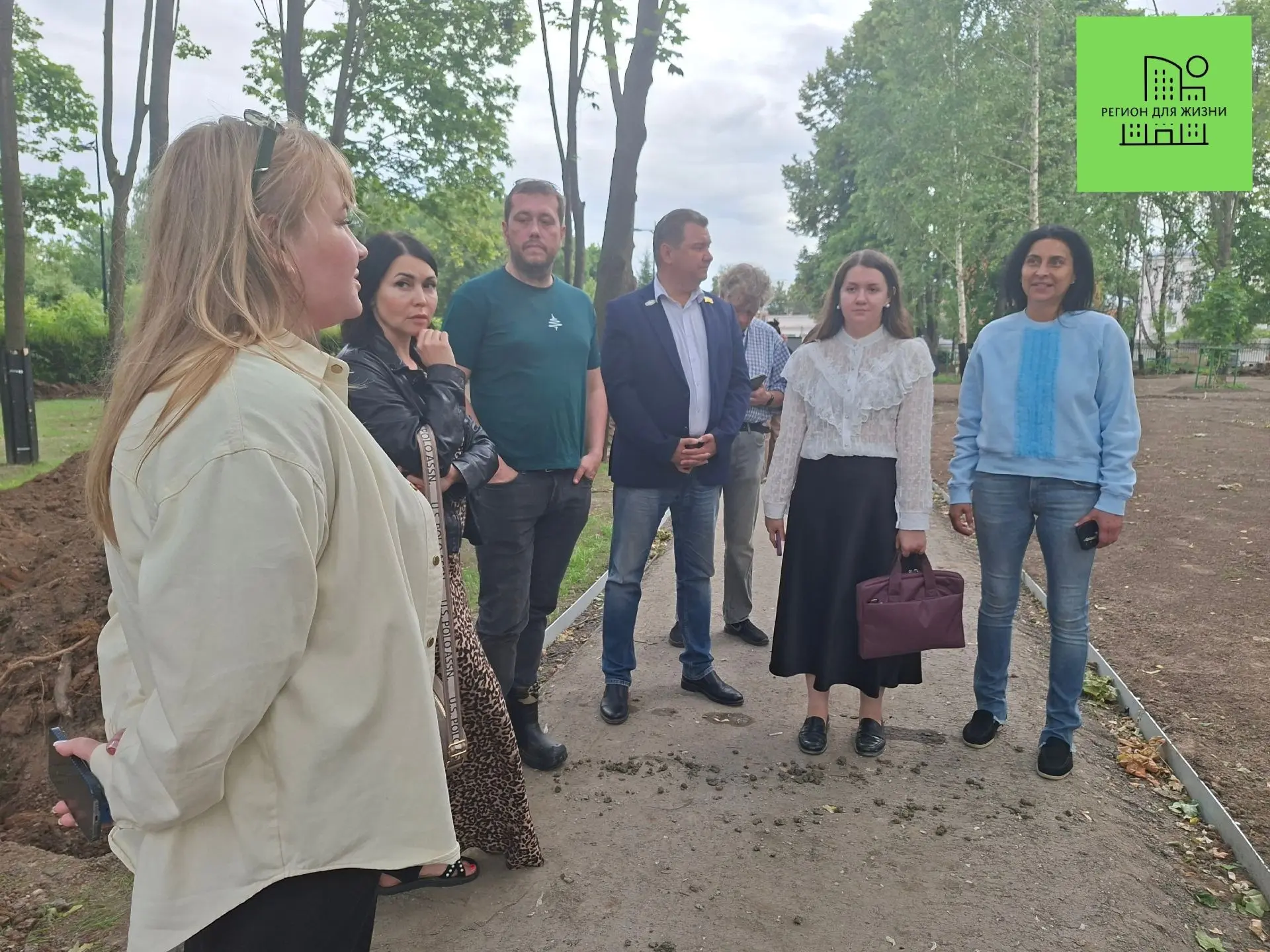 🌳Рабочая группа экосовета проверила ход благоустройства ЦПКиО: о приживаемости деревье...