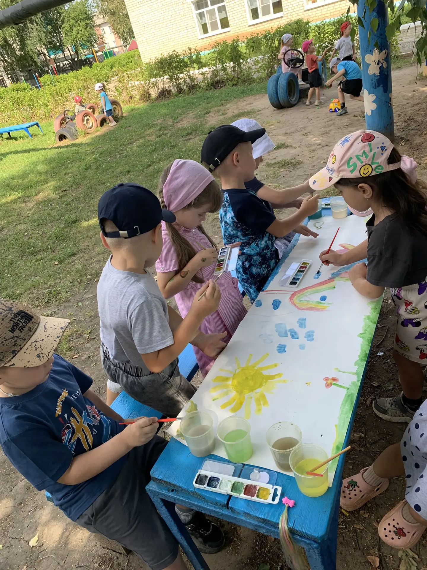Наше солнечное лето на бумаге! ☀️🎨