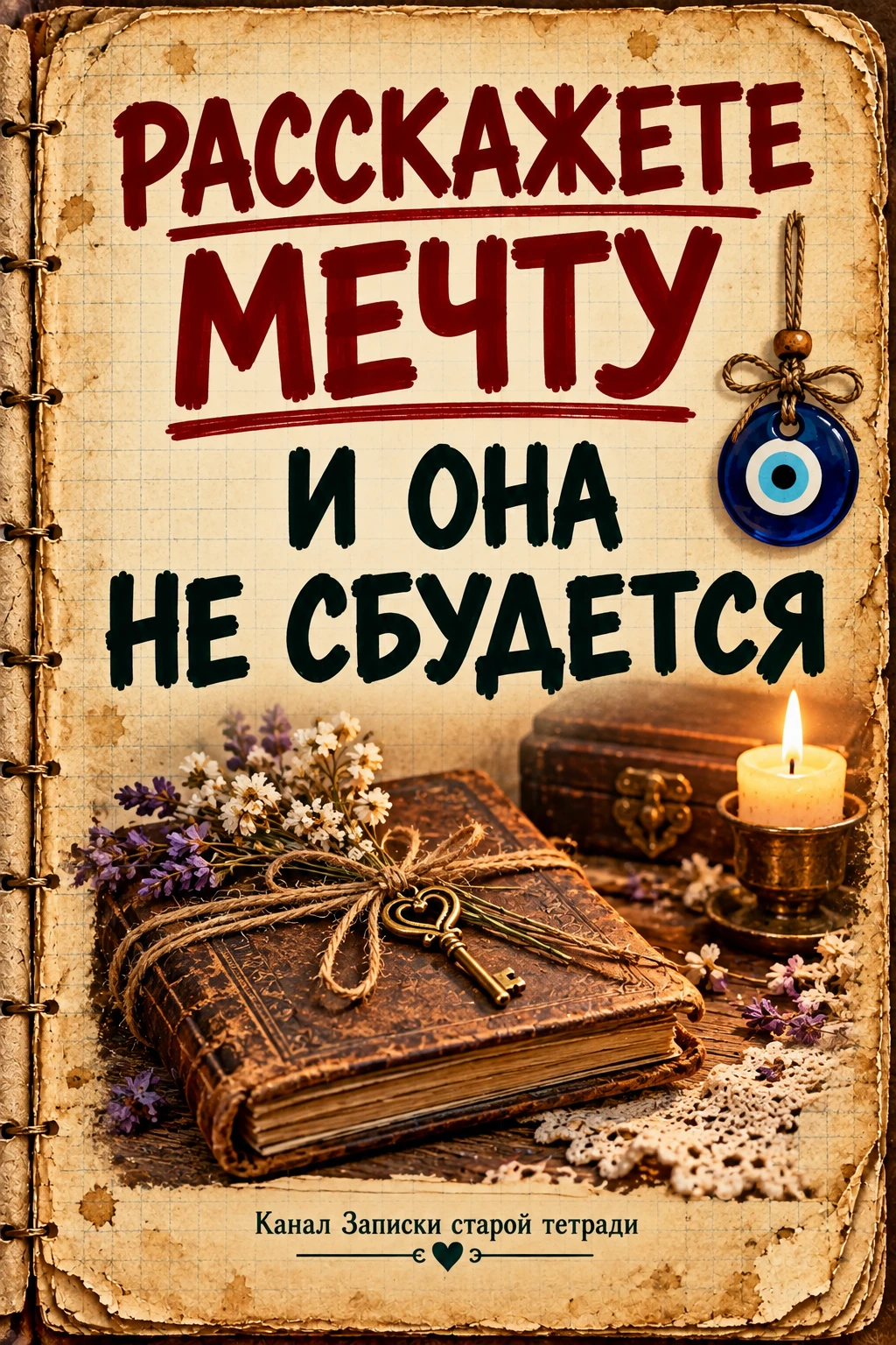 🪬 НЕ РАССКАЗЫВАЙТЕ О МЕЧТЕ РАНЬШЕ ВРЕМЕНИ