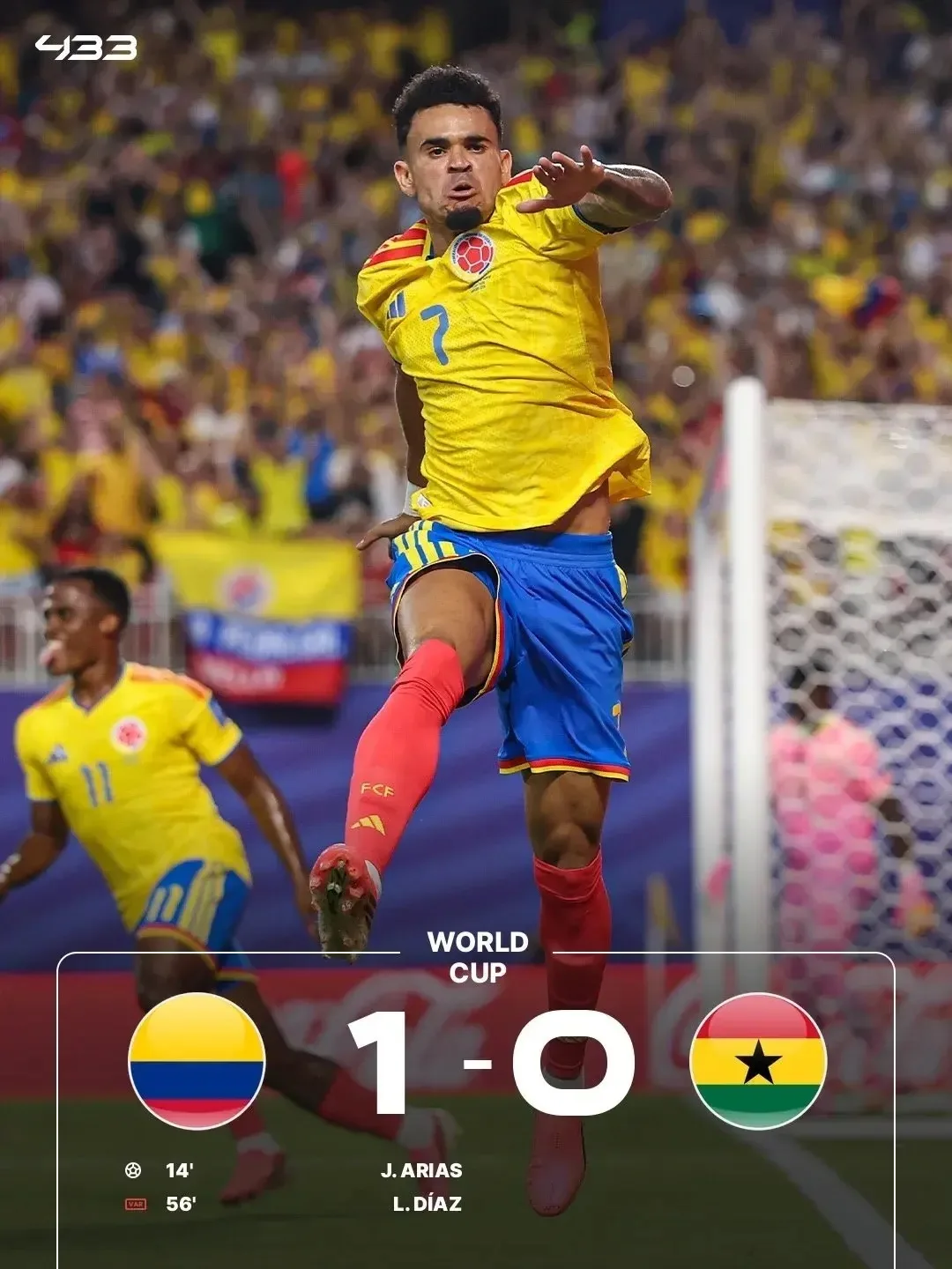 🇨🇴Колумбия сыграет против Швейцарии в 1/8 финала!