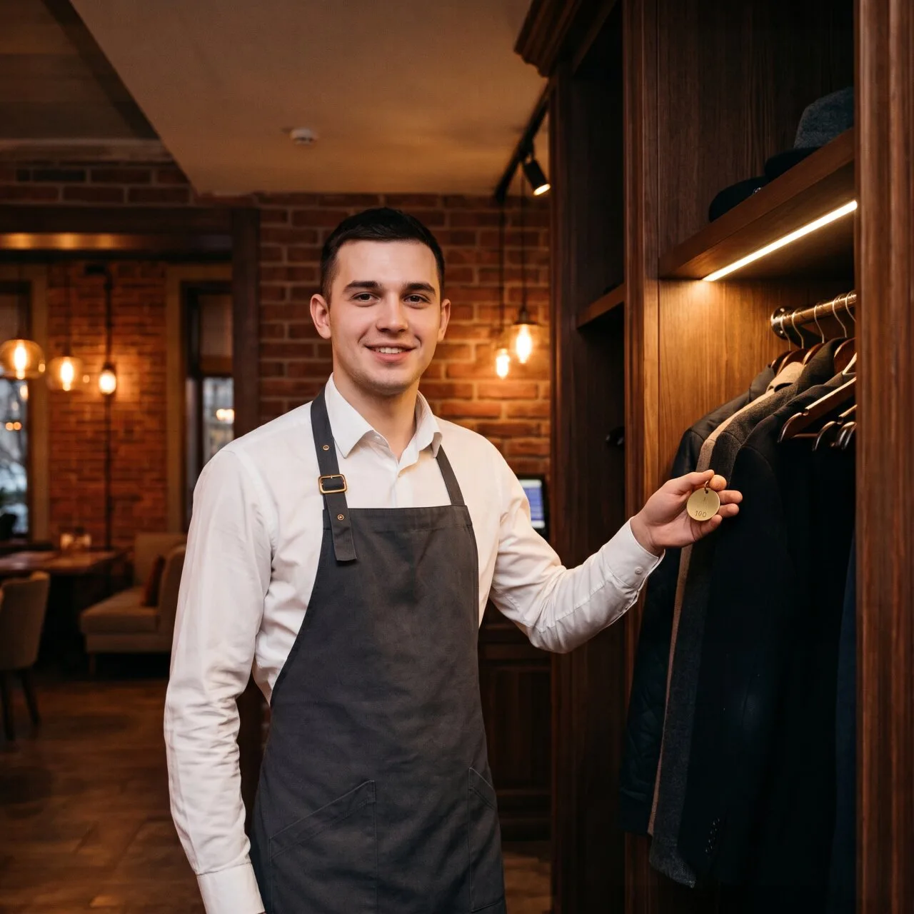 🧥 Гардеробщик в ресторан Smoke BBQ (Москва, центр)