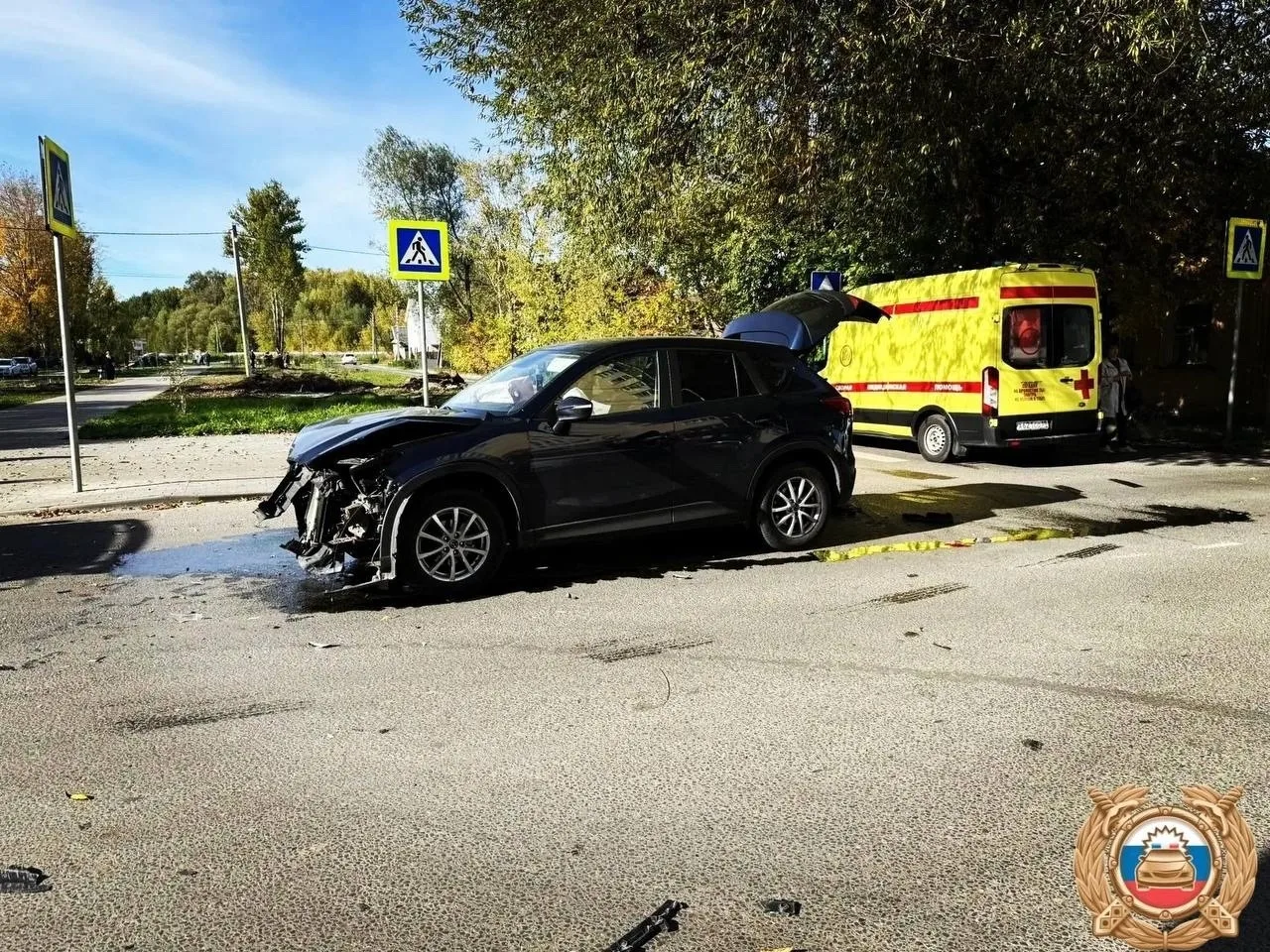 ⚡️В Твери водитель устроил массовое ДТП и сбежал