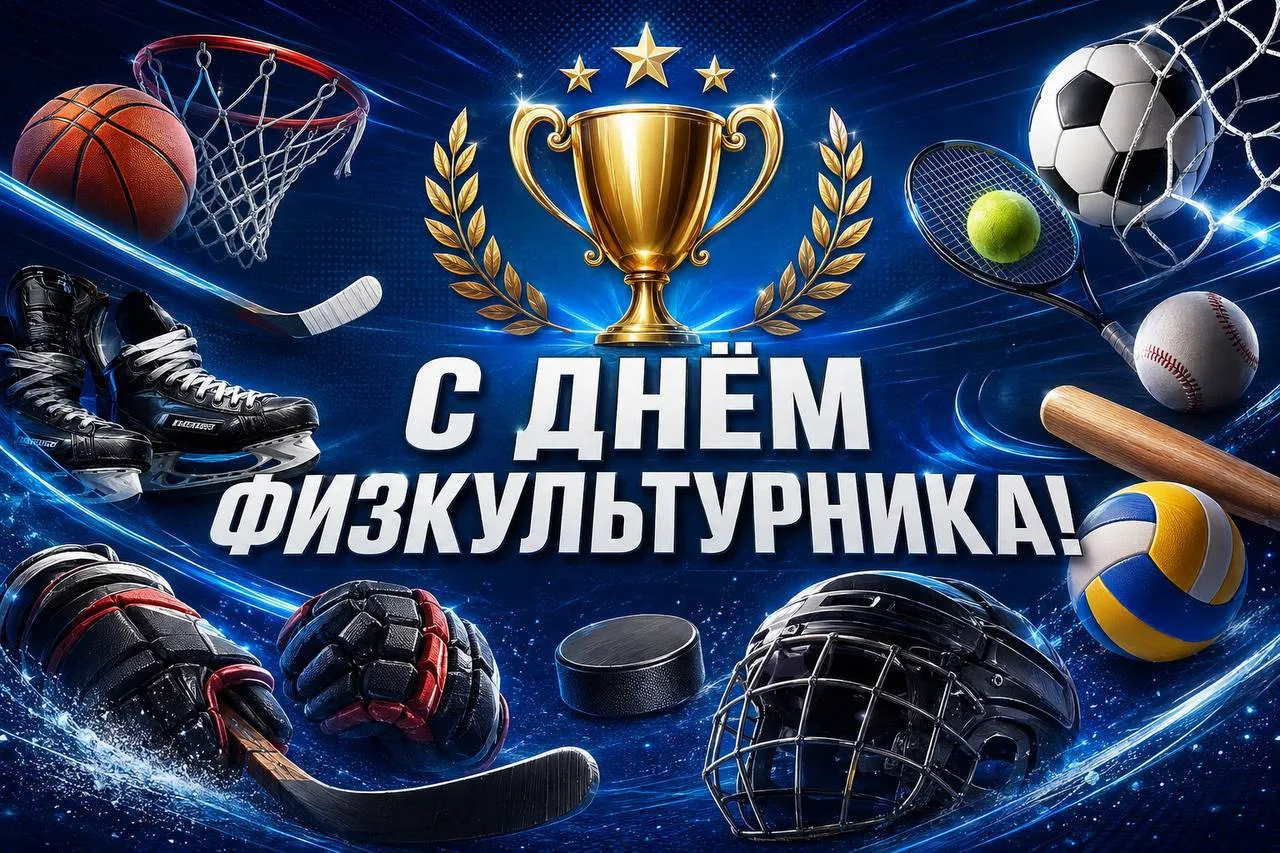 С Днём физкультурника, дорогие болельщики! 🏆