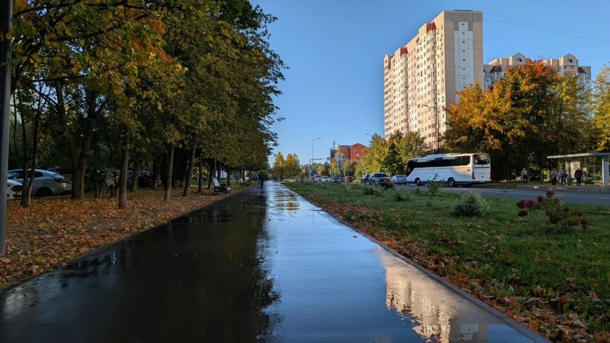Прекрасное осеннее утро