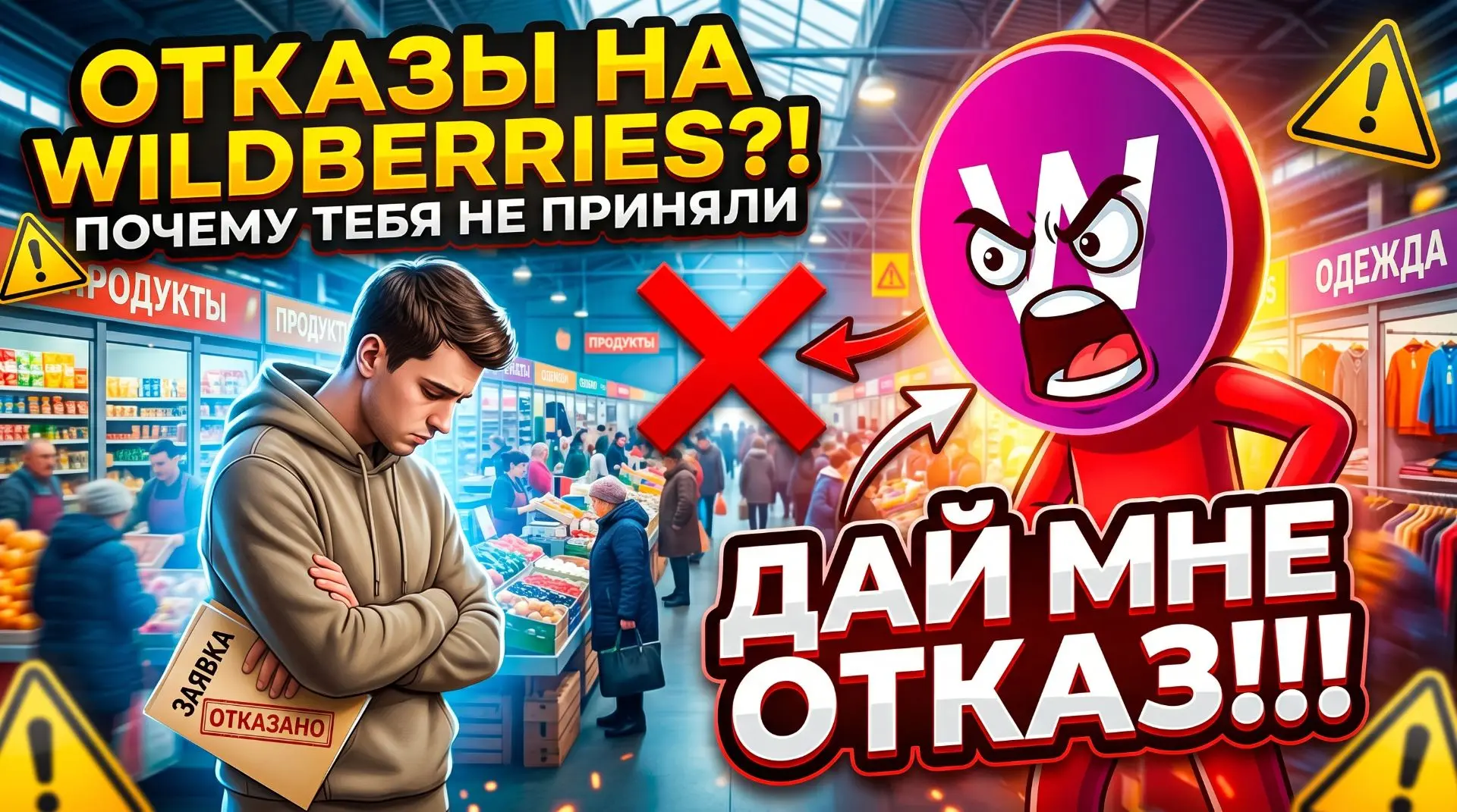 ❗️Отказное письмо для маркетплейсов.