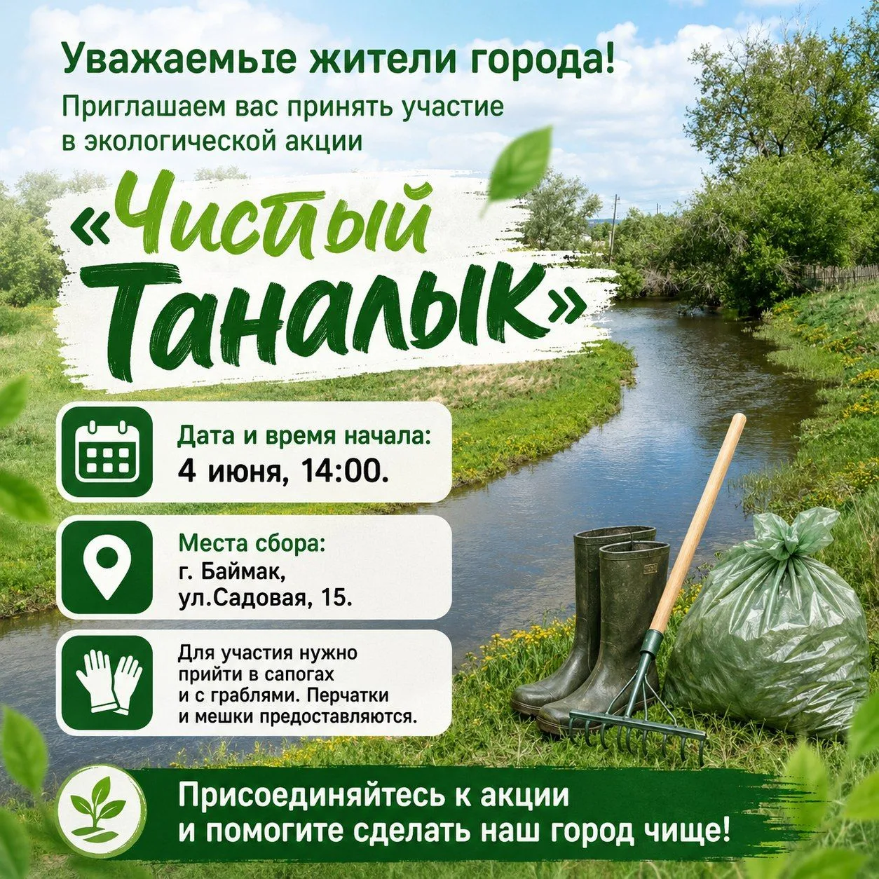 Уважаемые жители города!