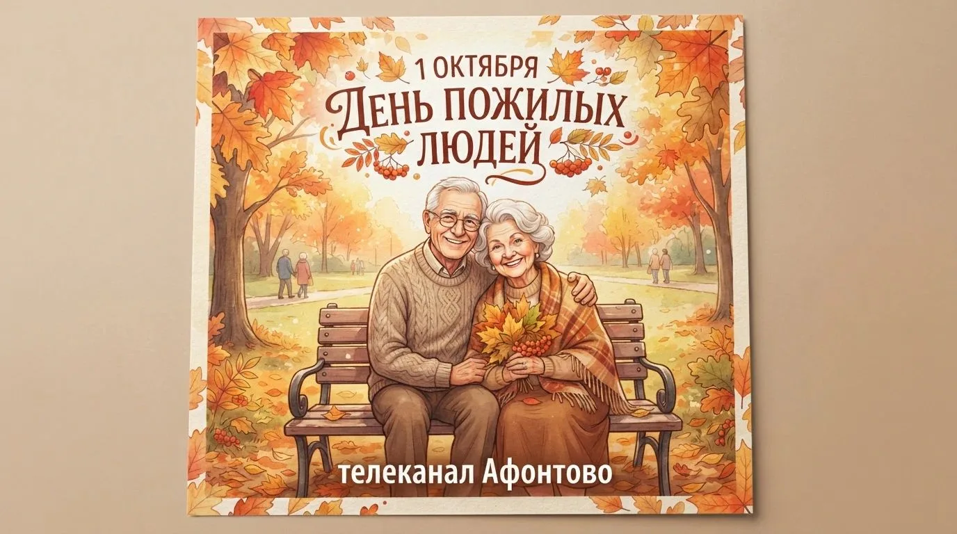 1 октября — День пожилых людей — праздник мудрости, доброты и жизненного опыта.