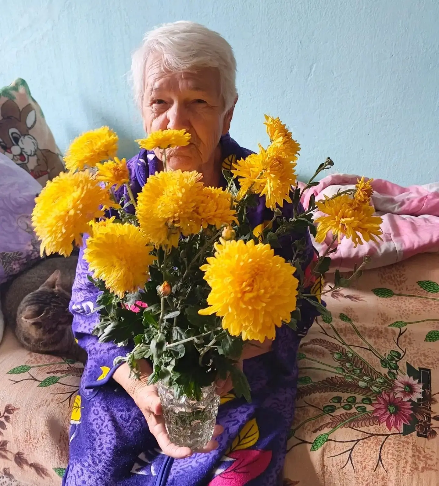 Сегодня свое 85-летие отмечает одна из получателей социальных услуг на дому – Ираида Дм...