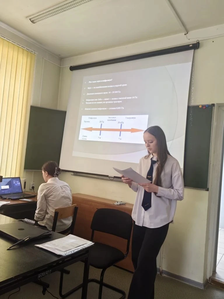 В БАМИЖТ продолжается пора защиты индивидуальных проектов, и студенты группы ДОБ11ОПУ демонстрируют 