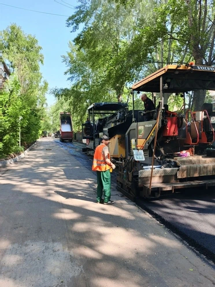 Новое дорожное покрытие появилось на улице Хлебозаводской тупик в Люберцах  В городском округе продо