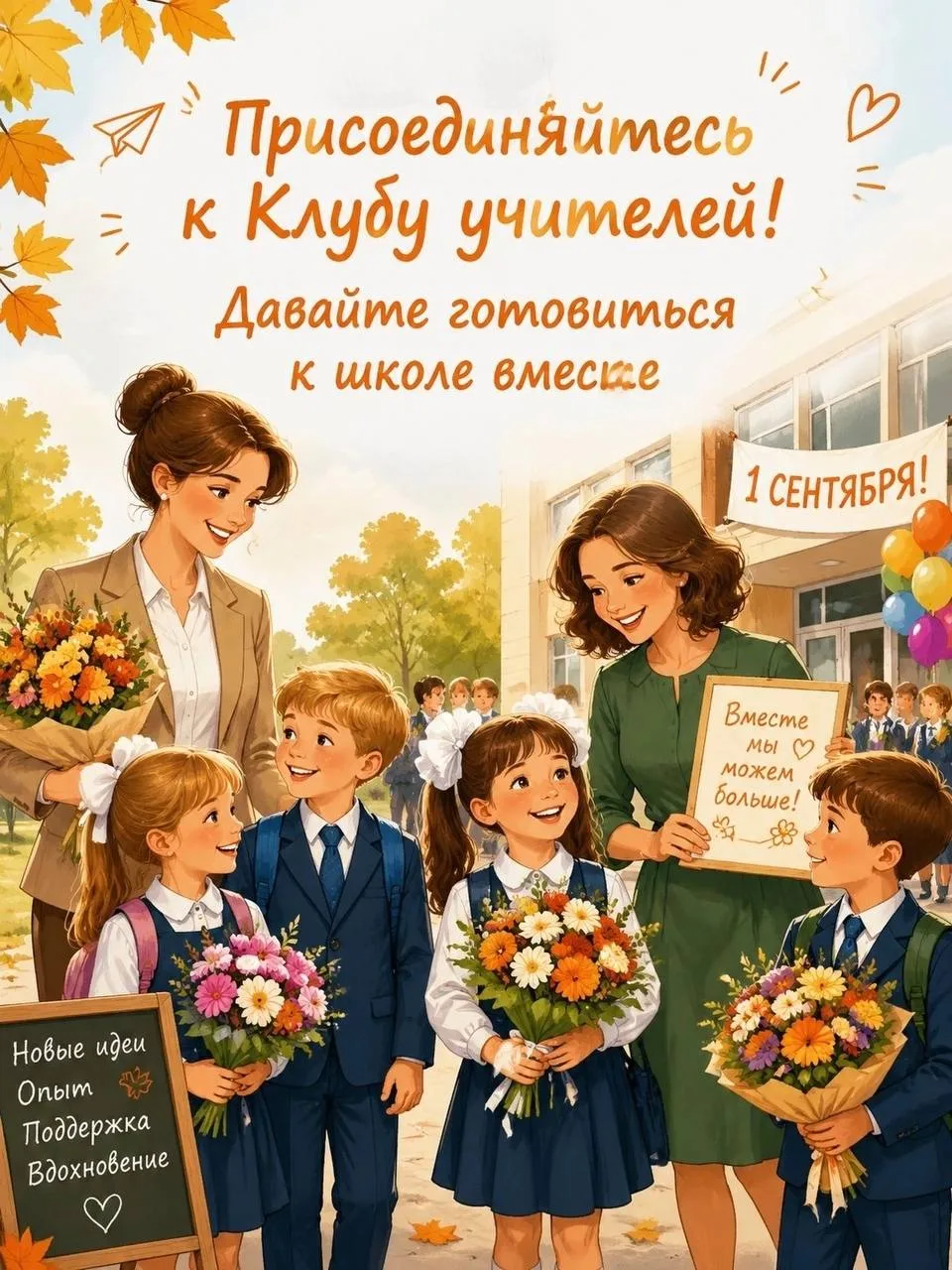 До начала нового учебного года осталось всего 1⃣0⃣ дней… И тут у учителя включается тре...