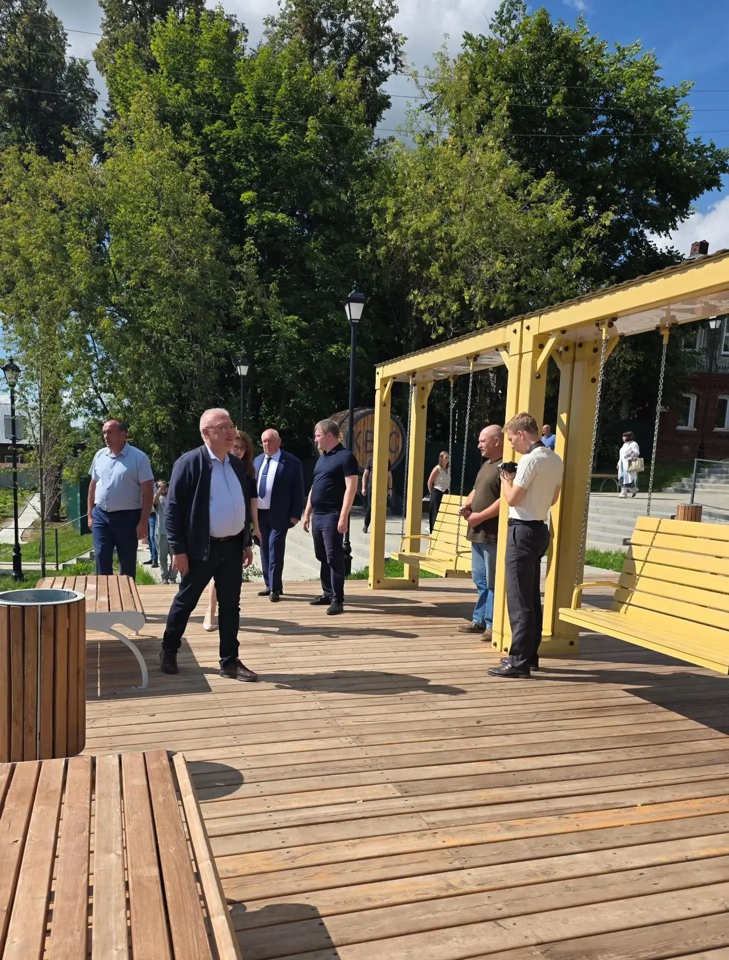 В центре Уржума реализуется проект «Уржумский косогор». Он стал победителем Всероссийского конкурса 