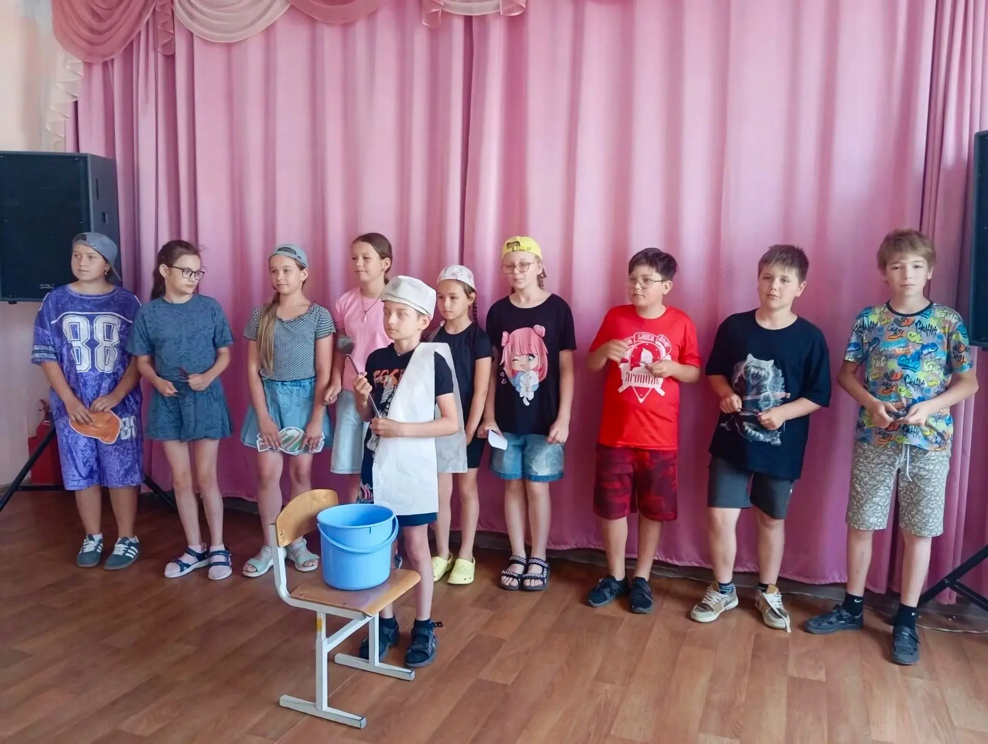 МУЗЫКАЛЬНОЕ ПРИКЛЮЧЕНИЕ🎶

Сегодня в нашем лагере состоялся песенный конкурс✨

Каждый отряд старался