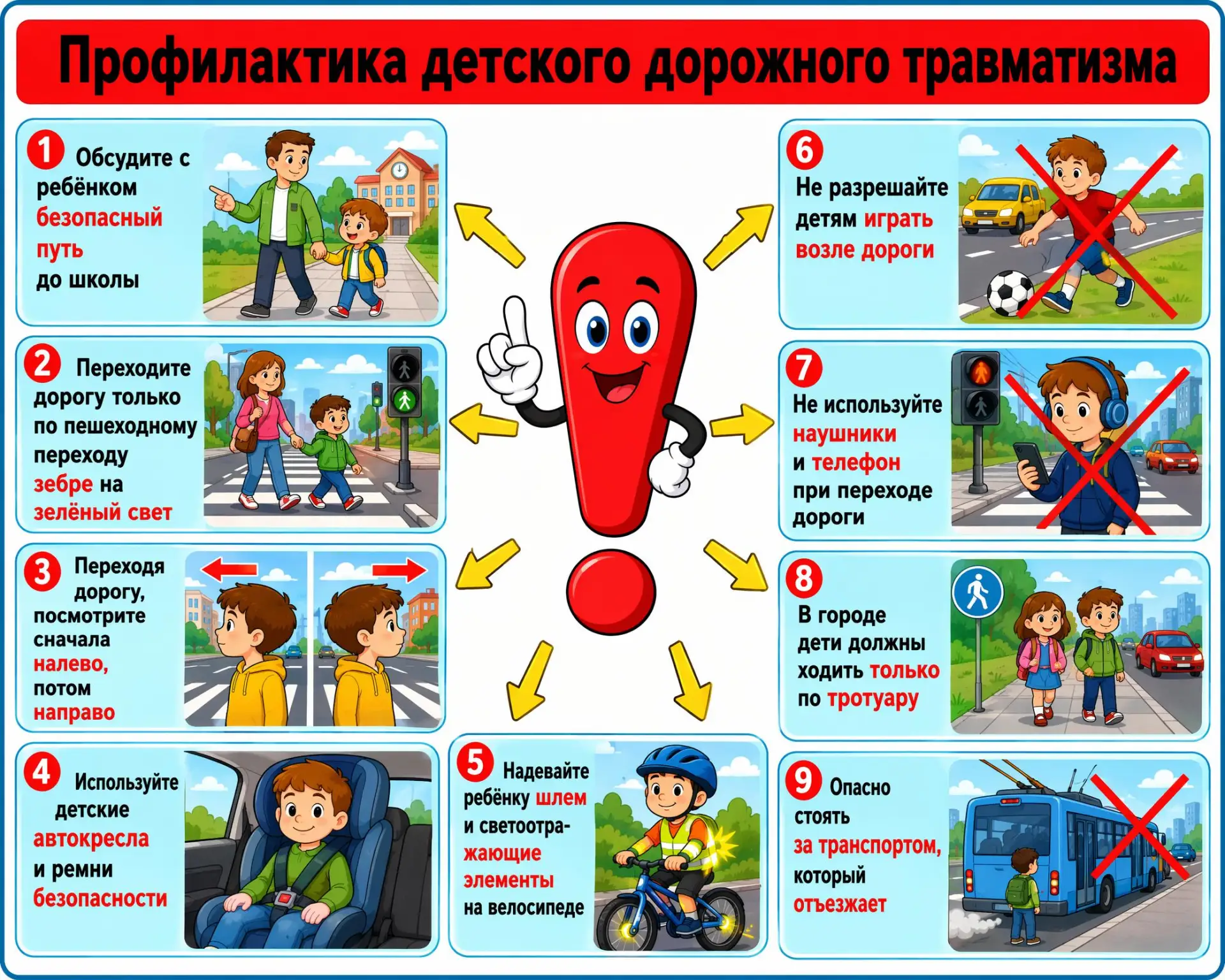 🚦 БЕЗОПАСНОСТЬ ДЕТЕЙ НА ДОРОГЕ — ГЛАВНАЯ ЗАДАЧА КАЖДОГО РОДИТЕЛЯ! 🚦

Дорогие родители! Дети копиру