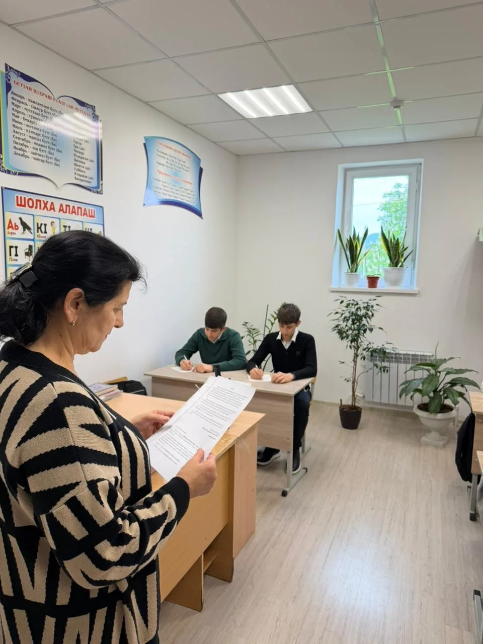 18.05.2026г. в нашей школе состоялся итоговый диктант по ингушскому языку.