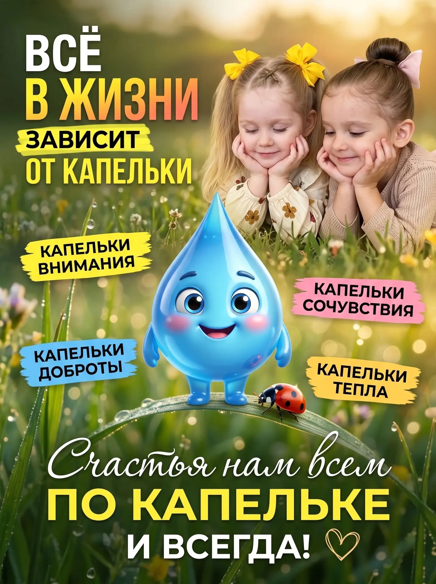 Всё в жизни складывается из маленьких «капелек»...