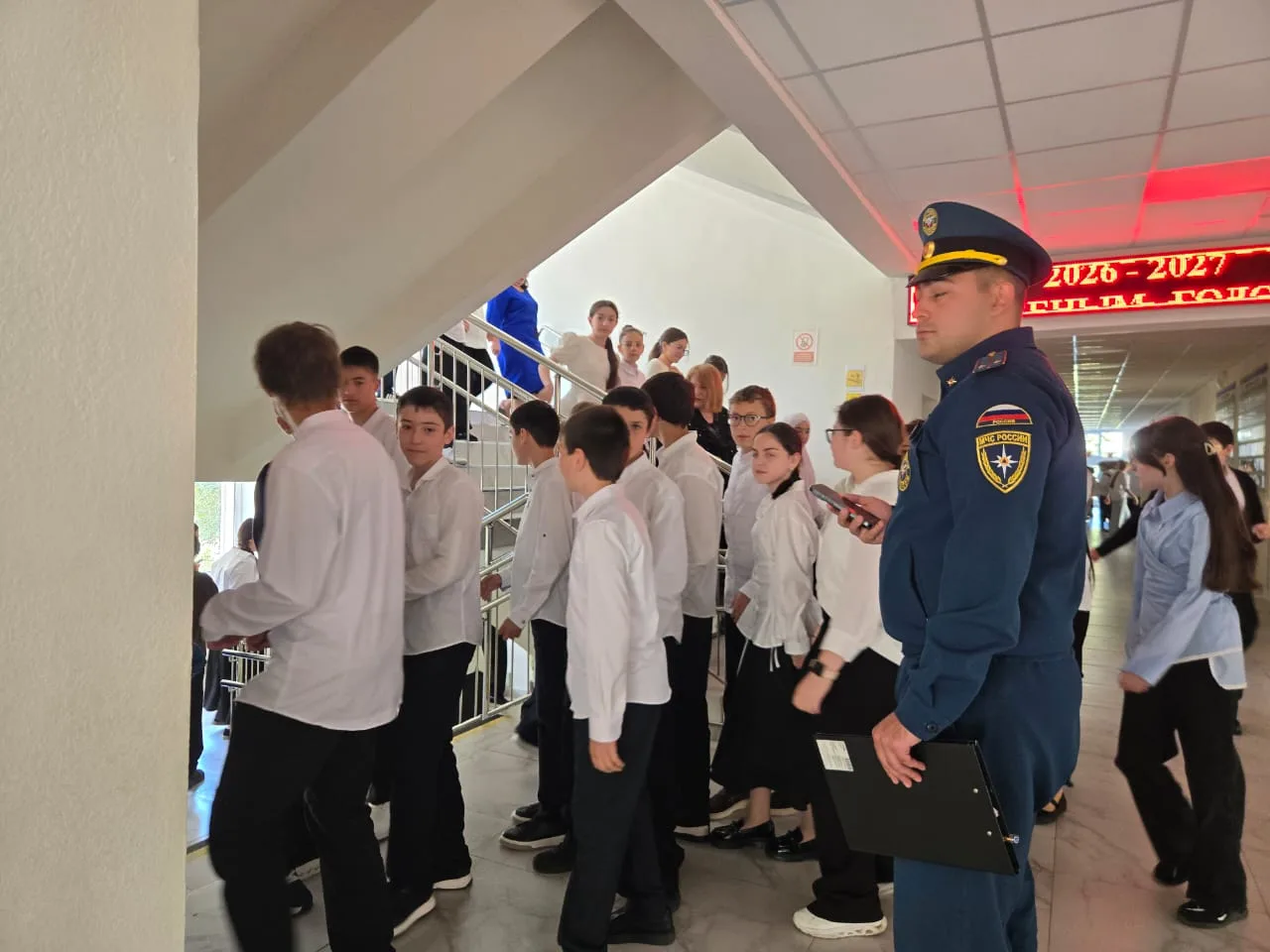 Учебные эвакуации в нашей школе