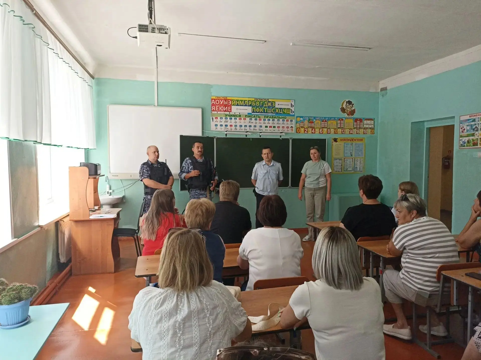 19 августа коллектив школы села Пушанина принял участие во Всероссийских учениях по дей...