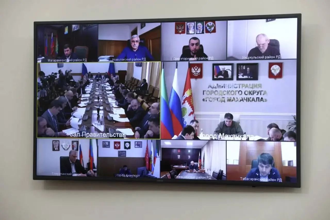 🌍Глава Новолакского района Мамати Гамзатов принял участие в заседании регионального Оперштаба   Прош