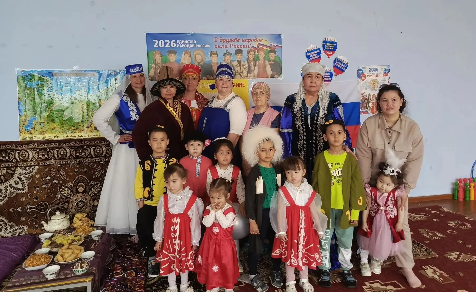🌟 Год народного единства: праздник дружбы и традиций в нашем детском саду! 🌟